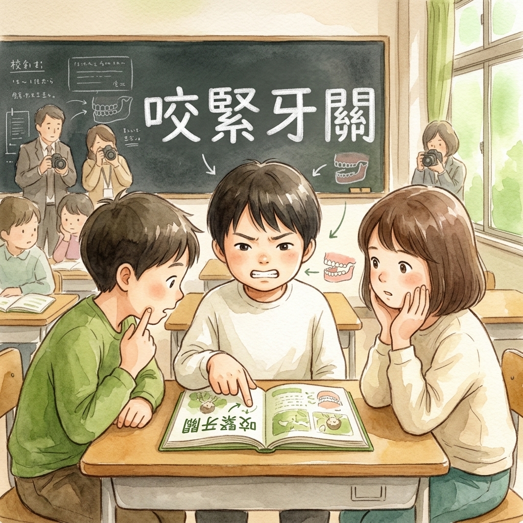 課堂微觀對話分析：咬緊牙關的心情體會