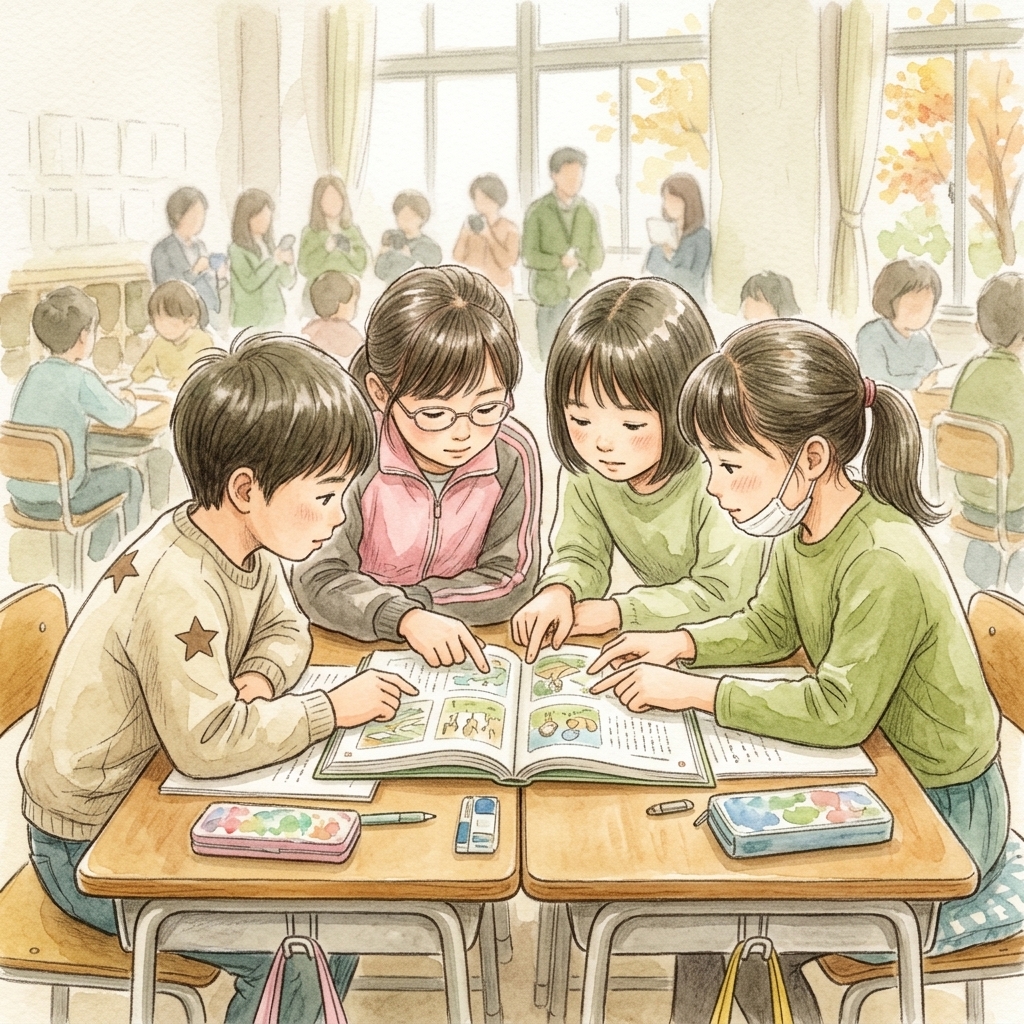 學習共同體之「課堂座位與小組協同」